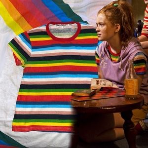Pam & Gela Stripe Tee ASO Max Mayfield